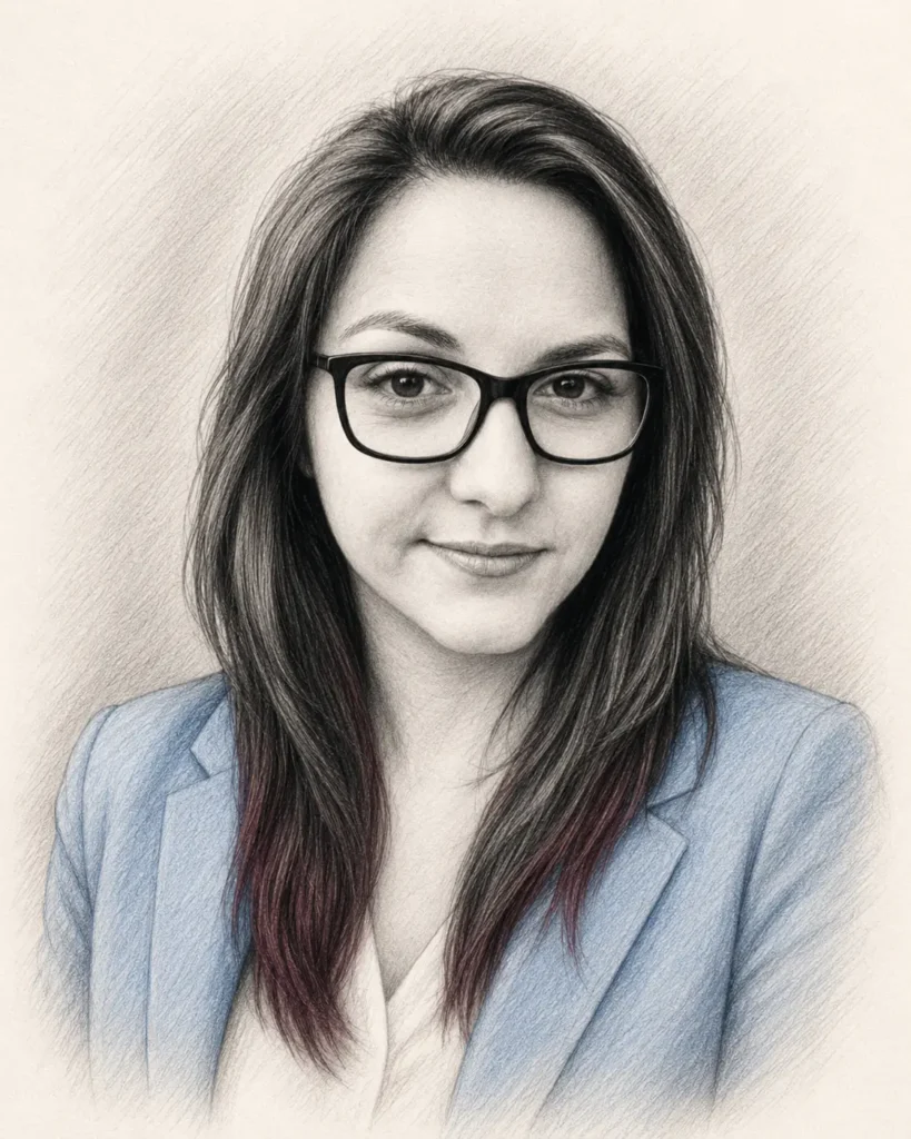 Zuzanna, terapeutka integracji sensorycznej w przedszkolu Niebieska Przystań