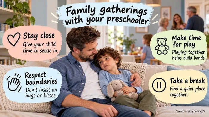 Family gatherings with a preschooler: tips for parents
